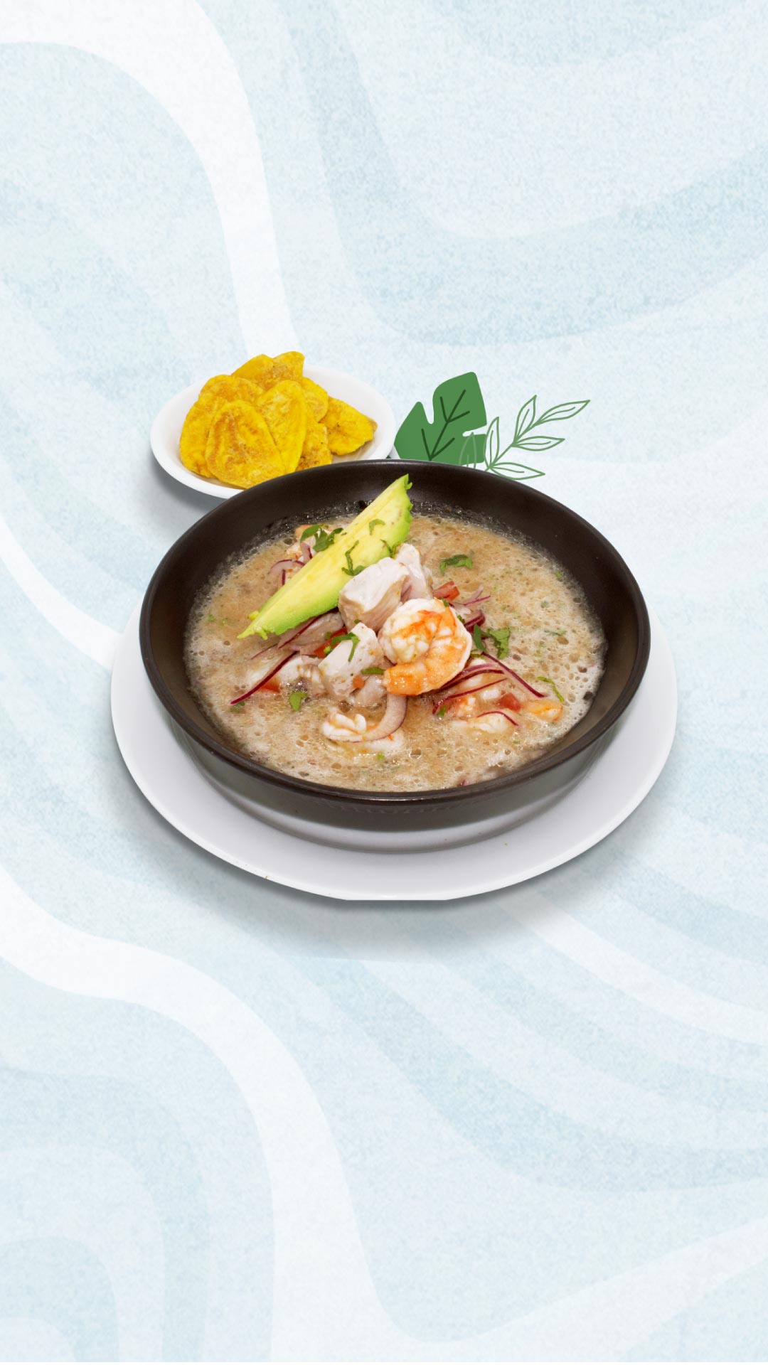 ceviche mixto ecuatoriano