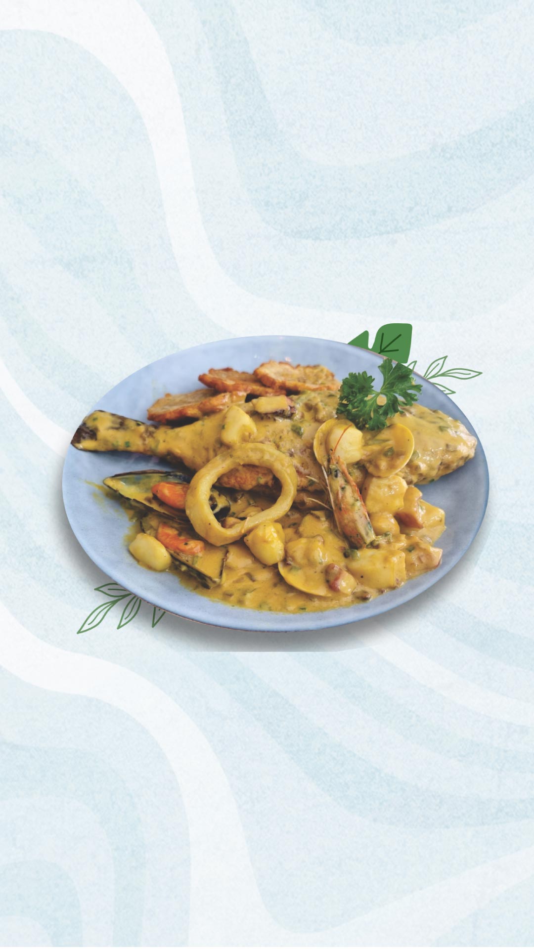 encocado de mar ecuatoriano