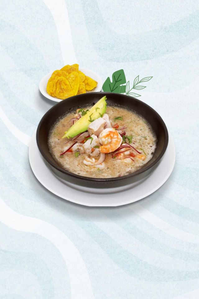ceviche mixto ecuatoriano